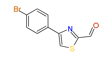 4-(4-Bromophenyl)thiazole-2-carbaldehyde, 97%