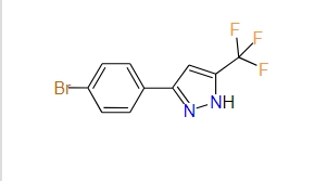 3-(4-Bromophenyl)-5-(trifluoromethyl)-1H-pyrazole, 97%
