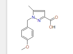 1-(4-Methoxybenzyl)-5-methyl-1H-pyrazole-3-carboxylic acid, 97%
