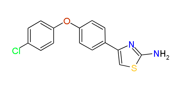 4-(4-(4-Chlorophenoxy)phenyl)thiazol-2-amine, 97%
