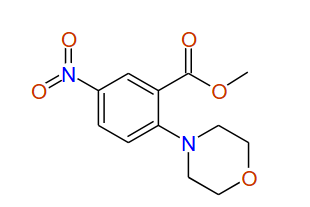 2-(4-morpholinyl)-5-nitro-Benzoic acid methyl ester