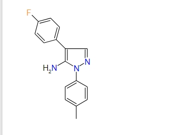 4-(4-Fluorophenyl)-1-p-tolyl-1H-pyrazol-5-amine, 97%