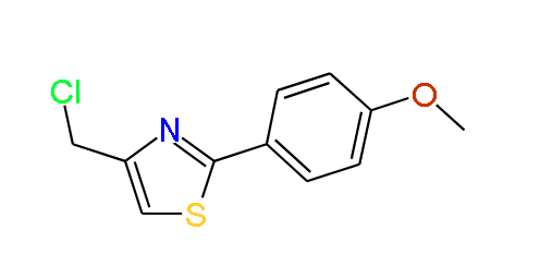 4-Chloromethyl-2-(4-methoxyphenyl)thiazole, 95%