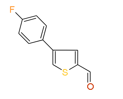 4-(4-Fluorophenyl)thiophene-2-carbaldehyde, 97%