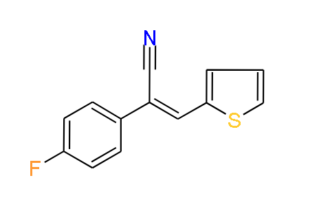 (Z)-2-(4-fluorophenyl)-3-(thiophen-2-yl)acrylonitrile, 97%
