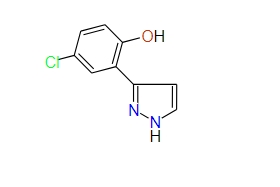 4-Chloro-2-(1H-pyrazol-3-yl)phenol, 98%
