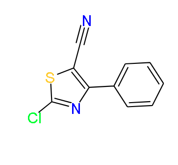 2-Chloro-4-phenyl-5-thiazolecarbonitrile