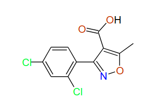 3-(2,4-Dichlorophenyl)-5-methyl-4-isoxazolecarboxylic acid