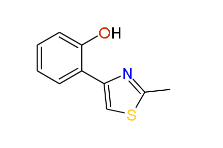2-(2-Methylthiazol-4-yl)phenol, 97%