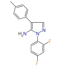1-(2,4-Difluorophenyl)-4-p-tolyl-1H-pyrazol-5-amine, 97%