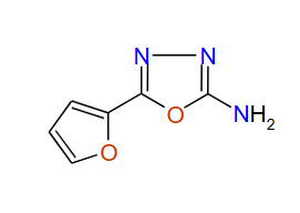 2-Amino-5-furan-1,3,4-oxadiazole, 97%