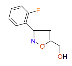 (3-(2-Fluorophenyl)isoxazol-5-yl)methanol, 95%