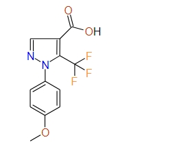 5-(Trifluoromethyl)-1-(4-methoxyphenyl)-1H-pyrazole-4-carboxylic acid, 97%