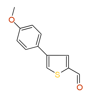 4-(4-Methoxyphenyl)thiophene-2-carbaldehyde, 97%