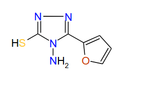 4-Amino-5-furan-2-yl-4H-[1,2,4-]-triazole-3-thiol, 97%