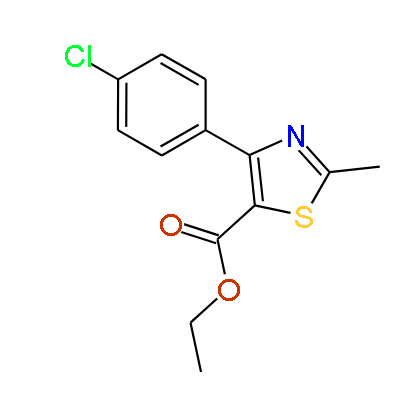 Ethyl 4-(4-chlorophenyl)-2-methylthiazole-5-carboxylate, 97%