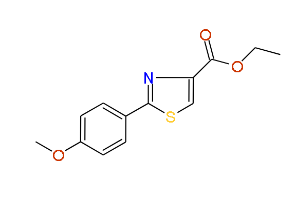Ethyl 2-(4-methoxyphenyl)thiazole-4-carboxylate, 96%