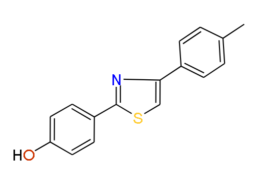 4-(4-p-Tolylthiazol-2-yl)phenol, 97%