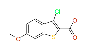Methyl 3-chloro-6-methoxybenzo[b]thiophene-2-carboxylate, 97%