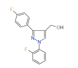 (1-(2-Fluorophenyl)-3-(4-fluorophenyl)-1H-pyrazol-4-yl)methanol, 97%