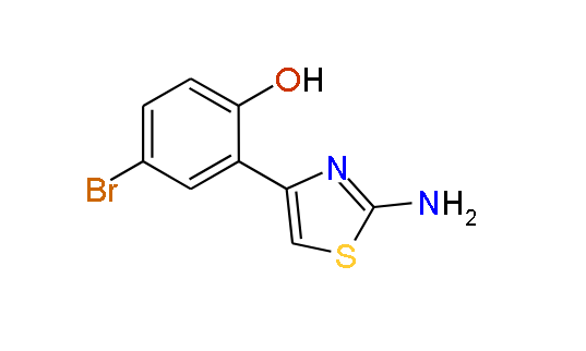2-(2-Aminothiazol-4-yl)-4-bromophenol, 97%