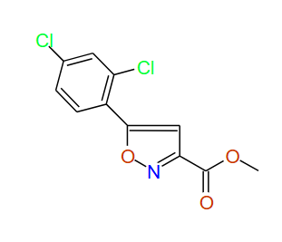 Methyl 5-(2,4-dichlorophenyl)isoxazole-3-carboxylate, 97%