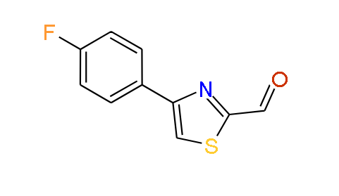 4-(4-Fluorophenyl)thiazole-2-carbaldehyde, 97%