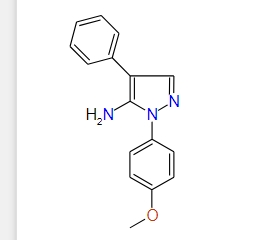 1-(4-Methoxyphenyl)-4-phenyl-1H-pyrazol-5-amine, 97%