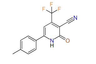 4-(Trifluoromethyl)-1,2-dihydro-2-oxo-6-p-tolylpyridine-3-carbonitrile