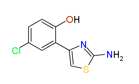2-(2-Aminothiazol-4-yl)-4-chlorophenol, 97%
