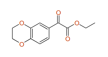 1,​4-​Benzodioxin-​6-​acetic acid, 2,​3-​dihydro-​α-​oxo-​, ethyl ester, 97%