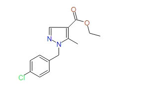 Ethyl 1-(4-chlorobenzyl)-5-methyl-1H-pyrazole-4-carboxylate, 97%