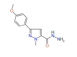 3-(4-Methoxyphenyl)-1-methyl-1H-pyrazole-5-carbohydrazide, 97%