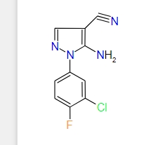 5-Amino-1-(3-chloro-4-fluorophenyl)-1H-pyrazole-4-carbonitrile, 95%