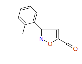 3-o-Tolylisoxazole-5-carbaldehyde, 96%