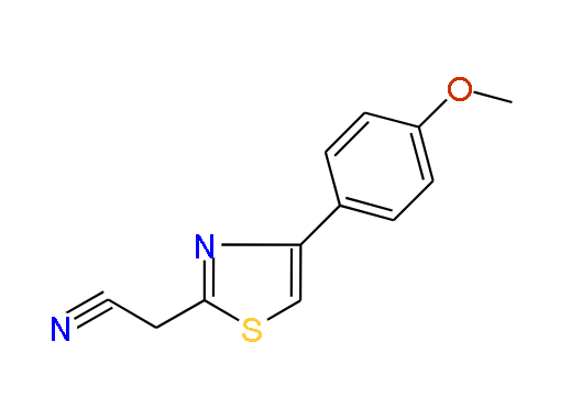 2-(4-(4-Methoxyphenyl)thiazol-2-yl)acetonitrile, 97%