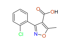 3-(2-Chlorophenyl)-5-methyl-4-isoxazolecarboxylic acid