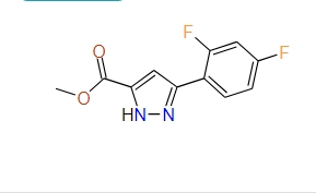 Methyl 3-(2,4-difluorophenyl)-1H-pyrazole-5-carboxylate, 97%