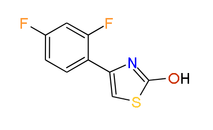 4-(2,4-Difluorophenyl)thiazol-2-ol, 97%