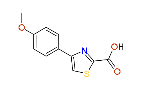 4-(4-Methoxyphenyl)thiazole-2-carboxylic acid, 97%