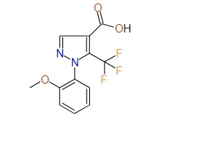 5-(Trifluoromethyl)-1-(2-methoxyphenyl)-1H-pyrazole-4-carboxylic acid, 97%
