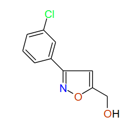 (3-(3-Chlorophenyl)isoxazol-5-yl)methanol, 95%