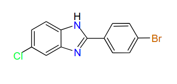 2-(4-Bromophenyl)-5-chloro-1H-benzo[d]imidazole, 97%