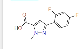 3-(2,4-Difluorophenyl)-1-methyl-1H-pyrazole-5-carboxylic acid, 97%