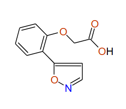2-(2-(Isoxazol-5-yl)phenoxy)acetic acid, 97%