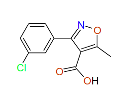 3-(3-Chlorophenyl)-5-methyl-4-isoxazolecarboxylic acid