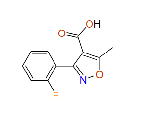 3-(2-Fluorophenyl)-5-methyl-4-isoxazolecarboxylic acid