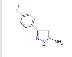 3-(4-(Methylthio)phenyl)-1H-pyrazol-5-amine, 97%