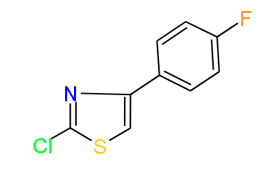 2-Chloro-4-(4-fluorophenyl)thiazole, 97%