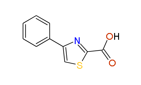4-Phenylthiazole-2-carboxylic acid, 97%